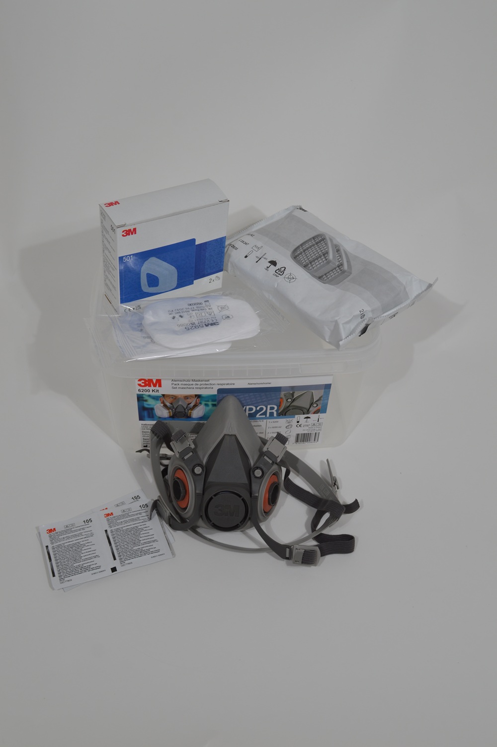 Starterkit Halbmaske 3M Grösse M – Bild 2